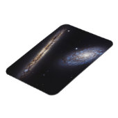 Edge-On Galaxy Ngc 4302 & Tilted Galaxy Ngc 4298 Magnet (Linke Seite)