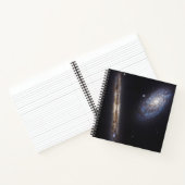 Edge-On Galaxy Ngc 4302 & Tilted Galaxy Ngc 4298 Notizblock (Innenseite)