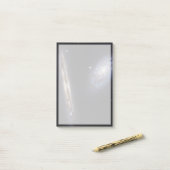 Edge-On Galaxy Ngc 4302 & Tilted Galaxy Ngc 4298 Post-it Klebezettel (Auf Schreibtisch)