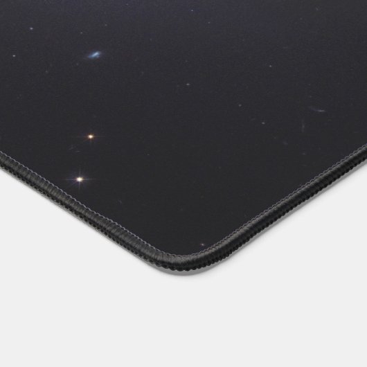 Edge-On Galaxy Ngc 4302 & Tilted Galaxy Ngc 4298 Schreibtischunterlage (Ecke)