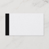 Edge Pearl - Black Visitenkarte (Rückseite)