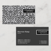 Edge Tag - Abstrakter Alien Circuit II (Vorne/Hinten)