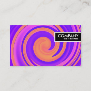 Edge-Tag - Abstrakter Swirl 250816 - 01c Visitenkarte