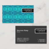 Edge Tag - Aqua Blue Fest (Vorne/Hinten)