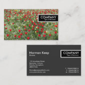 Edge-Tag - Bed of Tulips Visitenkarte (Vorne/Hinten)