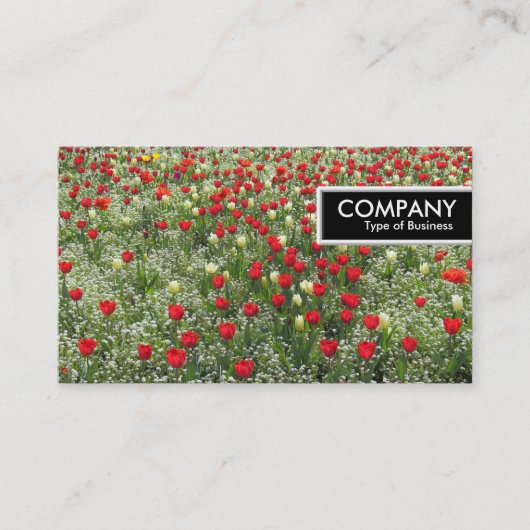Edge-Tag - Bed of Tulips Visitenkarte (Vorderseite)