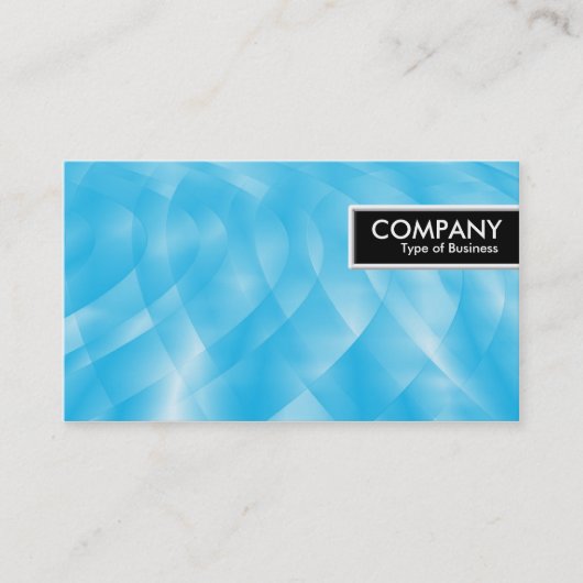 Edge Tag - Blaue Kurven (Vorderseite)