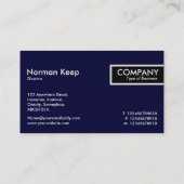 Edge Tag - Blauer Herbst (Rückseite)