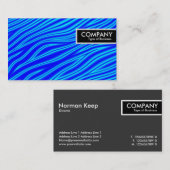 Edge Tag - Blue Waves (Vorne/Hinten)