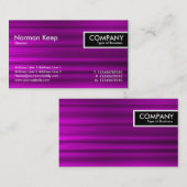 Edge-Tag - bürstenbehaftete Magenta-Textur Visitenkarte (Vorne/Hinten)