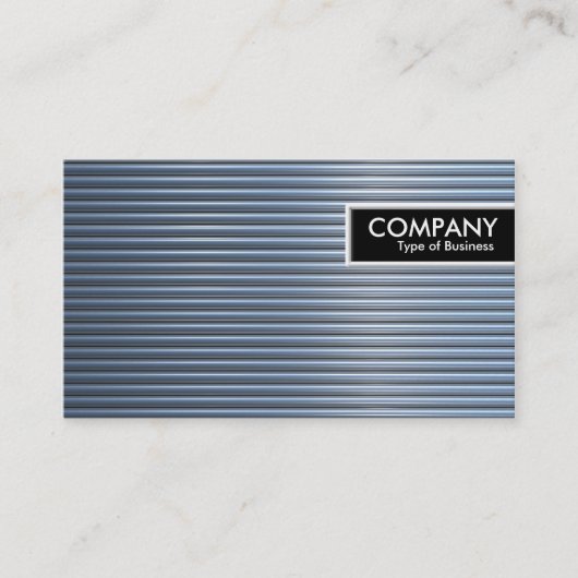 Edge-Tag - Chrome-Röhren Visitenkarte (Vorderseite)