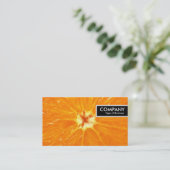 Edge-Tag - CLementine Visitenkarte (Stehend Vorderseite)