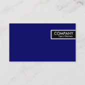 Edge-Tag - Dunkelblau (00066) Visitenkarte (Rückseite)