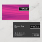 Edge-Tag - Element Pink Visitenkarte (Vorne/Hinten)