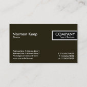 Edge-Tag - Fiberoptik Visitenkarte (Rückseite)