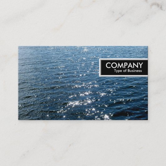 Edge-Tag - glühendes Wasser 02 Visitenkarte (Vorderseite)