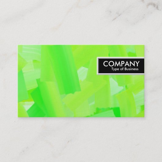 Edge-Tag - grün gestrichen Visitenkarte (Vorderseite)