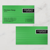 Edge-Tag - Grüne Textur mit Pinsel Visitenkarte (Vorne/Hinten)