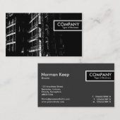 Edge-Tag - Hochkontrast Visitenkarte (Vorne/Hinten)