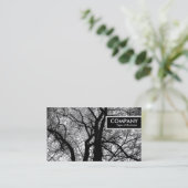 Edge-Tag - hoher Kontrast Visitenkarte (Stehend Vorderseite)