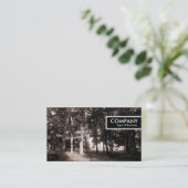 Edge-Tag - Im Park Visitenkarte (Stehend Vorderseite)