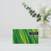 Edge-Tag - Kaskadieren von Grün Visitenkarte (Stehend Vorderseite)