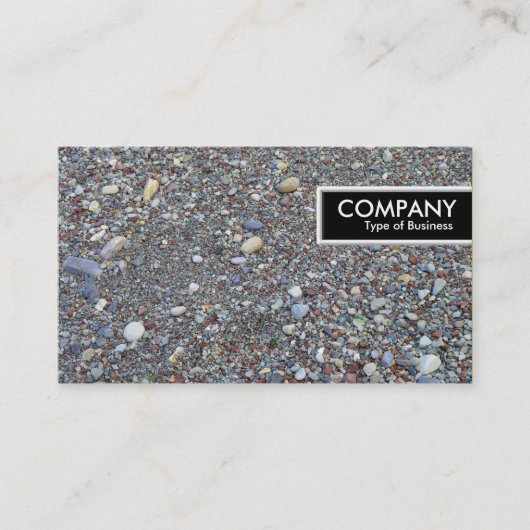 Edge-Tag - Kiesstrand Visitenkarte (Vorderseite)
