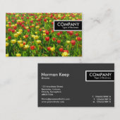 Edge-Tag - Meer der Tulips II Visitenkarte (Vorne/Hinten)