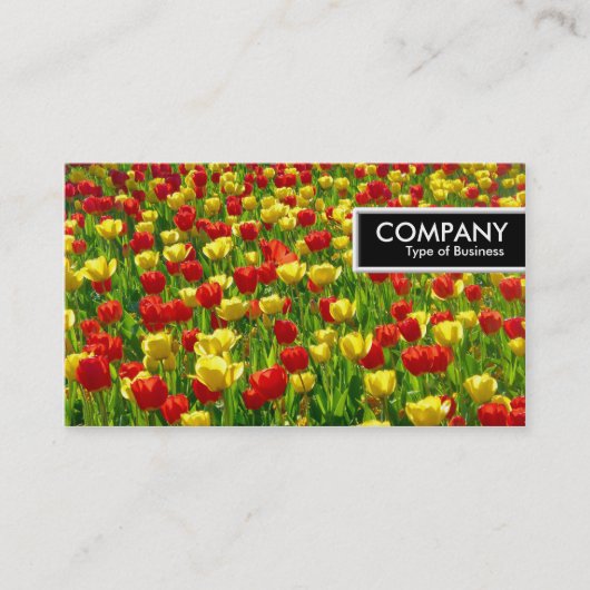 Edge-Tag - Meer der Tulpen Visitenkarte (Vorderseite)