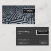 Edge-Tag - Metallverkleidung Visitenkarte (Vorne/Hinten)