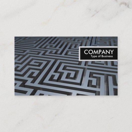 Edge-Tag - Metallverkleidung Visitenkarte (Vorderseite)