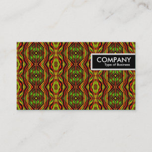 Edge-Tag - Retro-Muster Visitenkarte