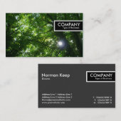 Edge Tag - Sonne in den Bäumen (Vorne/Hinten)