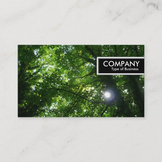 Edge Tag - Sonne in den Bäumen (Vorderseite)