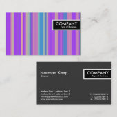 Edge-Tag - Streifen 06 Visitenkarte (Vorne/Hinten)