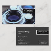 Edge-Tag - Vintage TLR-Kamera Visitenkarte (Vorne/Hinten)