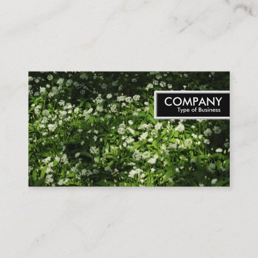 Edge-Tag - Wilder Knoblauch Visitenkarte (Vorderseite)