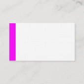 Edge Triangle - Magenta Visitenkarte (Rückseite)