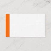 Edge Triangle - Orange Visitenkarte (Rückseite)