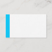 Edge Triangle - Sky Blue Visitenkarte (Rückseite)