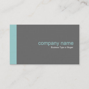 Edge v2 - Light Aqua Blue Visitenkarte