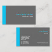 Edge v2 - Sky Blue Visitenkarte (Vorne/Hinten)
