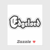 Edgelord Aufkleber (Blatt)