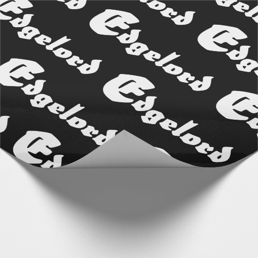 Edgelord Geschenkpapier (Ecke)