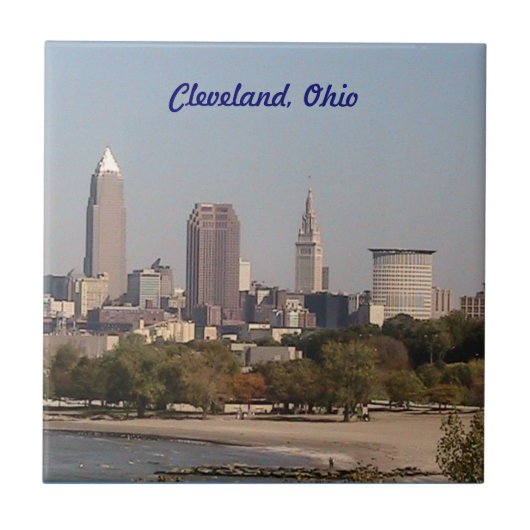 Edgewewater (Cleveland, OH-) dekorative Fliese (Vorderseite)