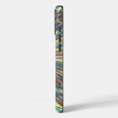 Edgy African Urban Pop Art Abstrakt Optisches Desi Case-Mate iPhone Hülle (Rückseite / Links)