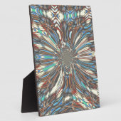 Edgy African Urban Pop Art Abstrakt Optisches Desi Fotoplatte (Seite)