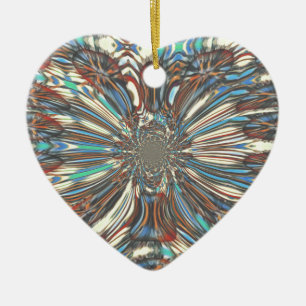Edgy African Urban Pop Art Abstrakt Optisches Desi Keramikornament