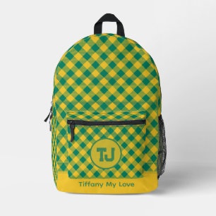 Edgy Bachelor Weekend Basketball Backpack für sie Bedruckter Rucksack