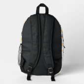 Edgy Bachelor Weekend Vacation Backpack Bedruckter Rucksack (Rückseite)